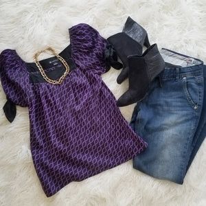 🍍3/$20 Silk I.N.C. shirt